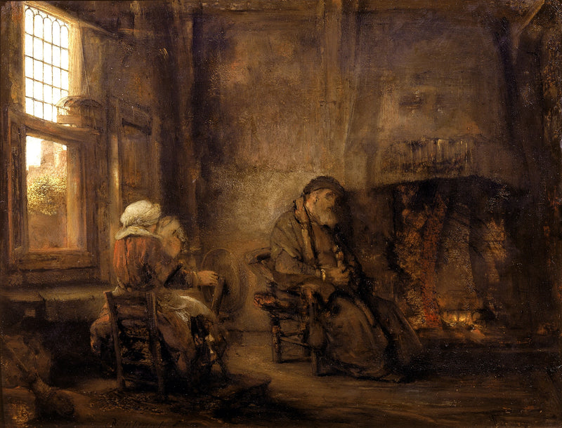 Tobías y Ana - Rembrandt
