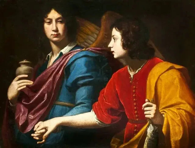 Tobías y el arcángel Rafael. - Lorenzo Lippi