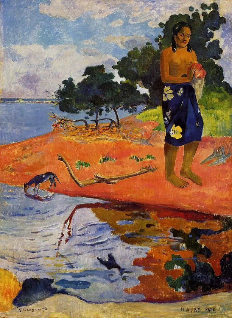 Aseo matutino - Paul Gauguin