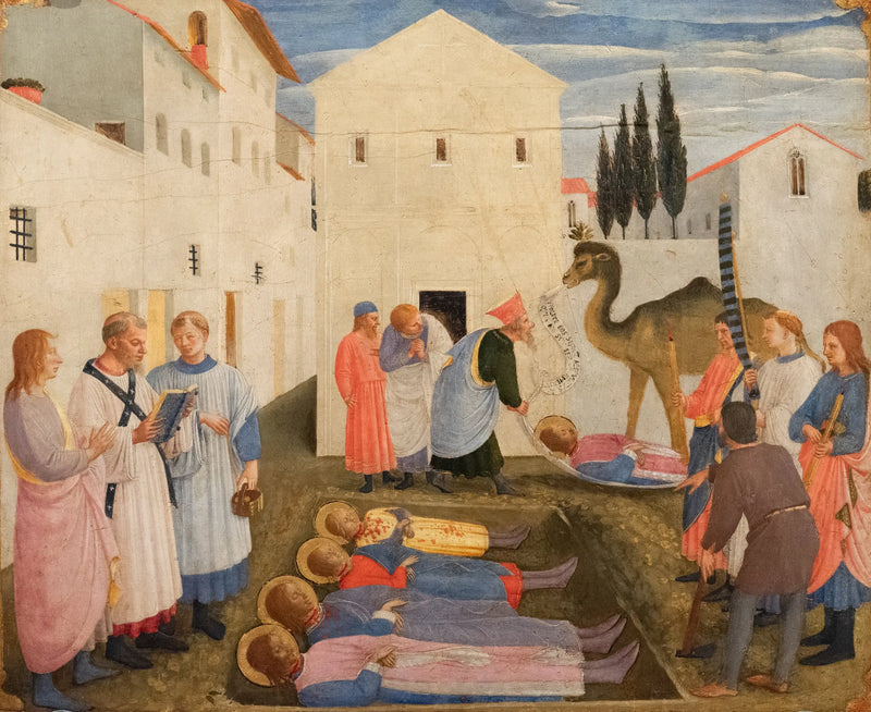 Tumba de San Cósimo y San Damián - Fra Angelico