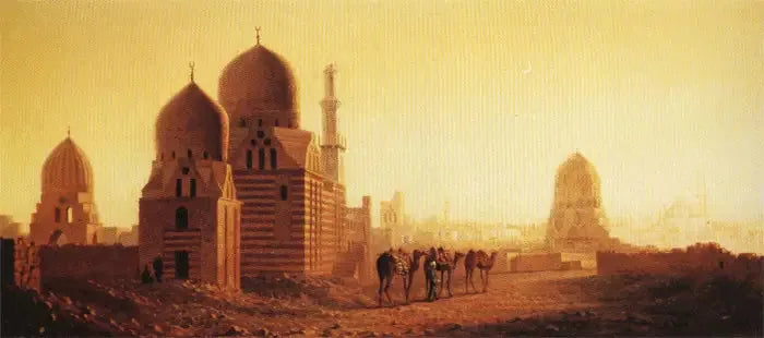 Túmulos de los mamelucos - Sanford Robinson Gifford