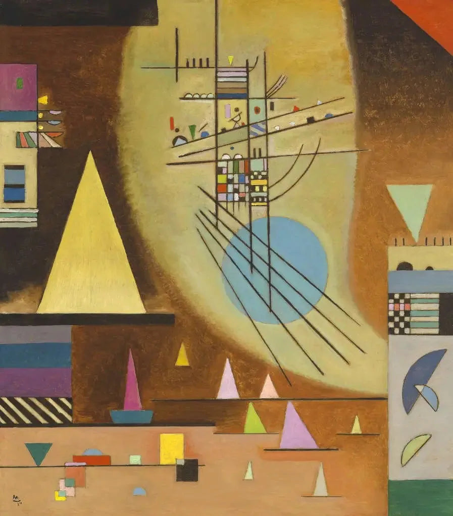 Caer en silencio - Vassily Kandinsky