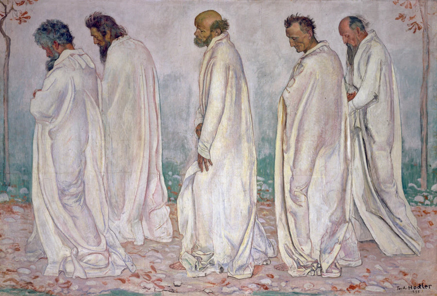 L'Eurythmie, peinture de Ferdinand Hodler