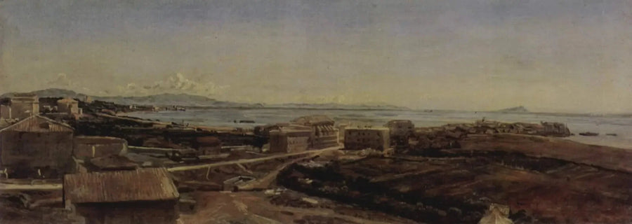 Torre del Greco cerca de Pompeya y Nápoles - Alexandre Ivanov