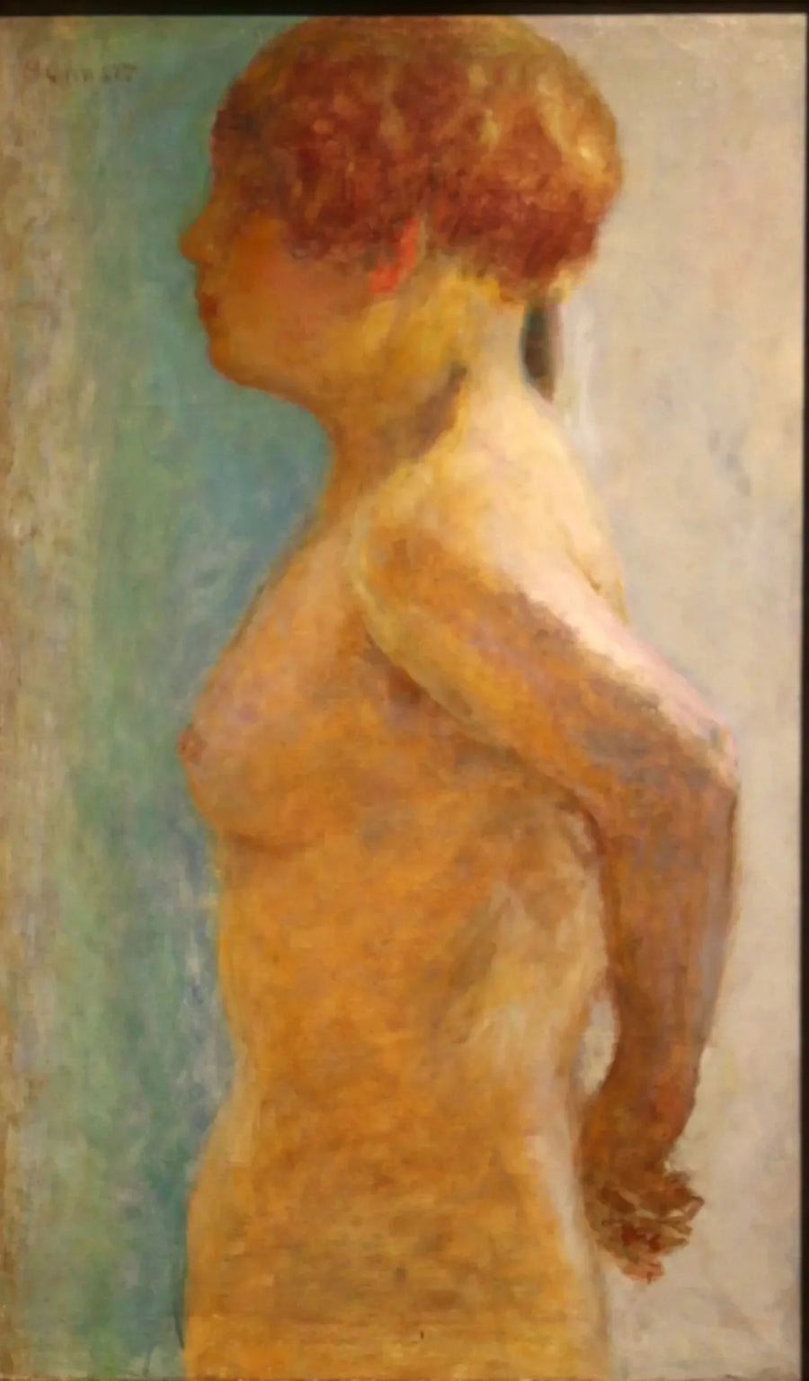 Torso de mujer, de perfil - Pierre Bonnard