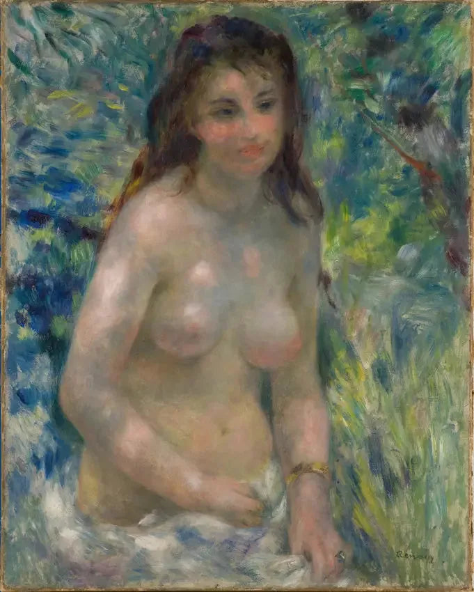Torso, efecto de sol - Pierre-Auguste Renoir