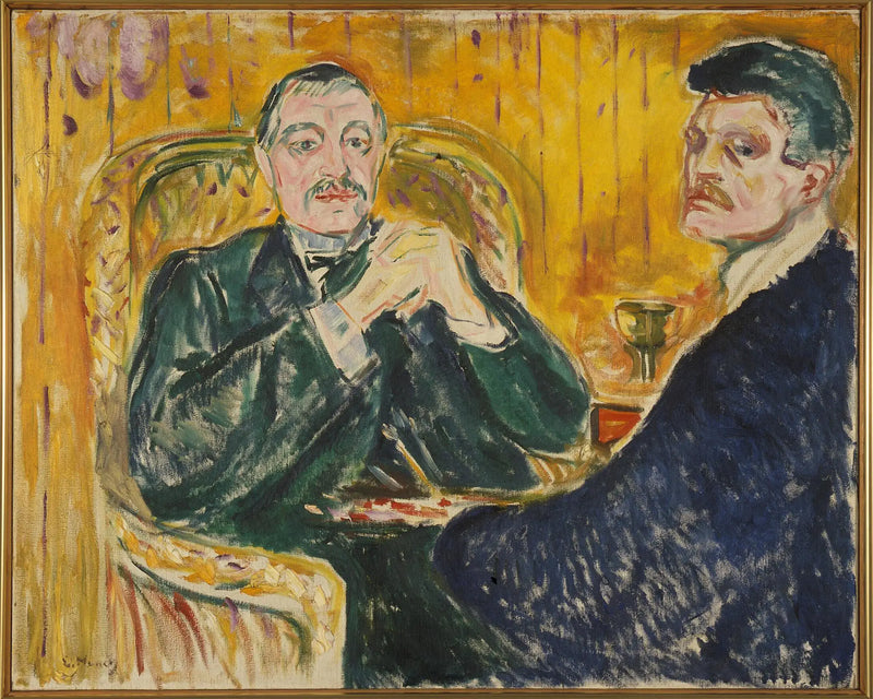 Torvald Stang y Edvard Munch - Edvard Munch