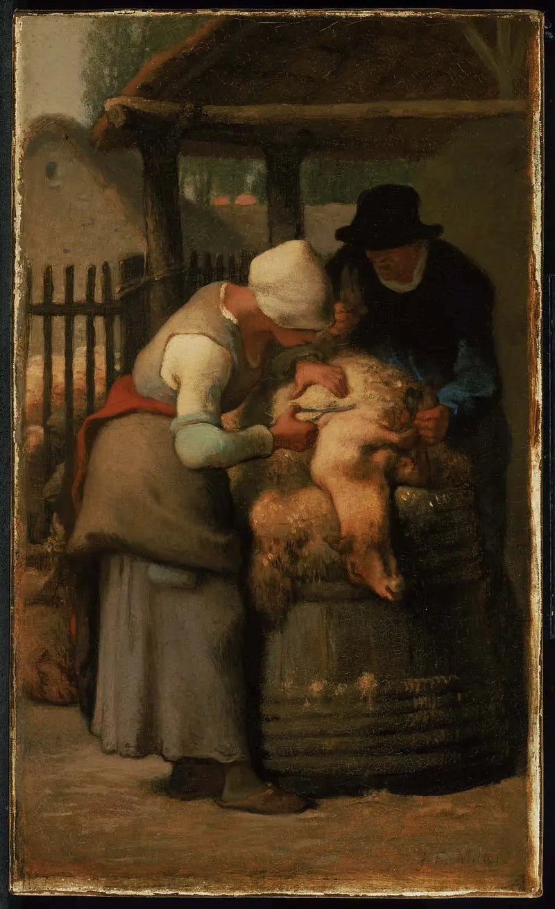 Tote de Oveja - Jean-François Millet