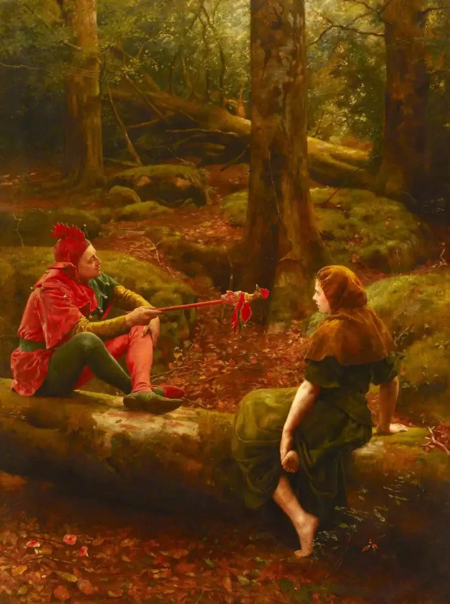 Touchstone y Audrey - John Collier