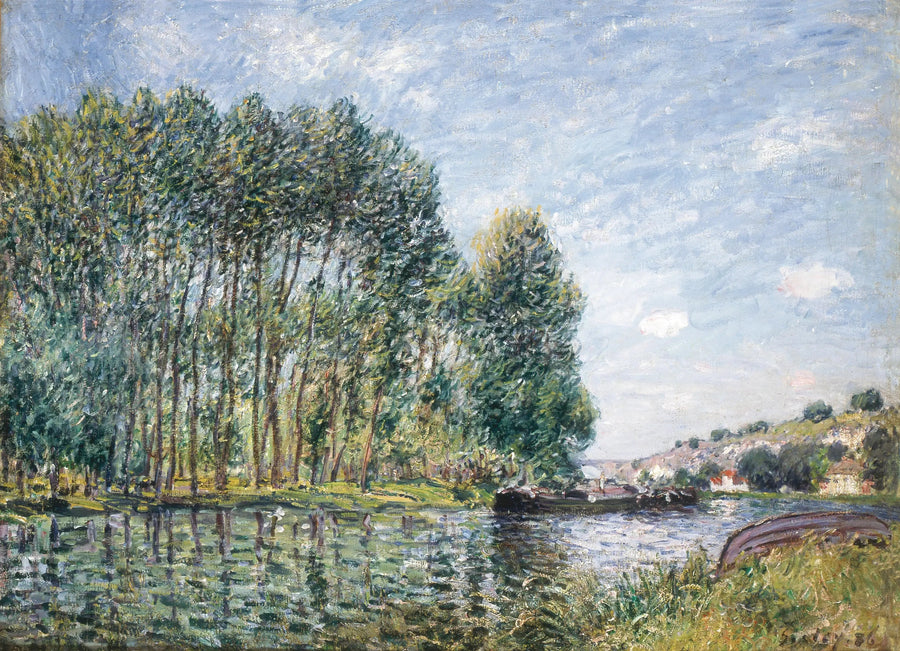 Giro del Loing en Moret - Alfred Sisley