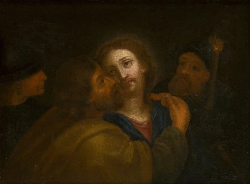 Traición de Cristo - Guercino
