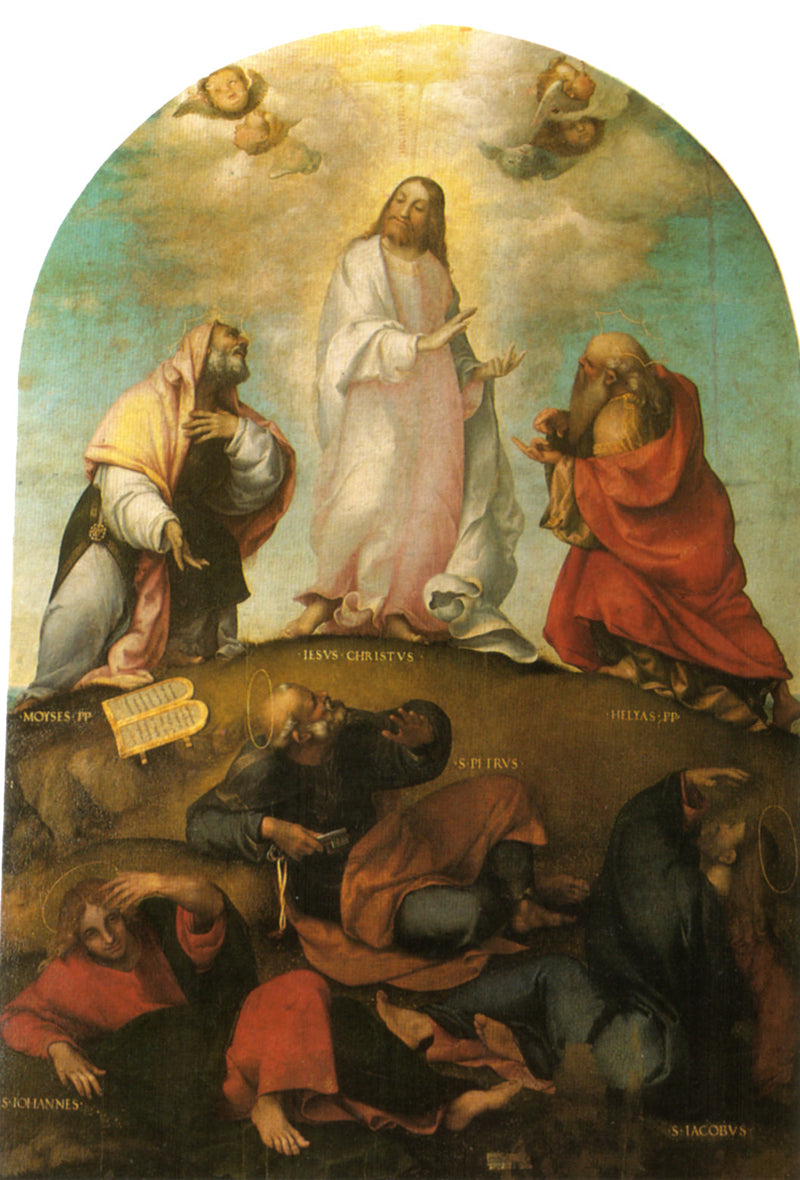 Transfiguración de Cristo - Lorenzo Lotto