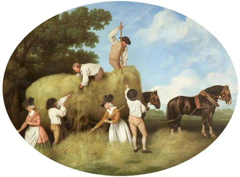 Transporte de heno - George Stubbs