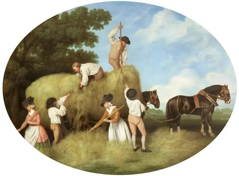 Transporte de heno - George Stubbs