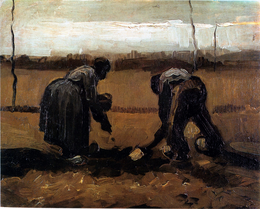 Trabajo de los campos - Vincent van Gogh