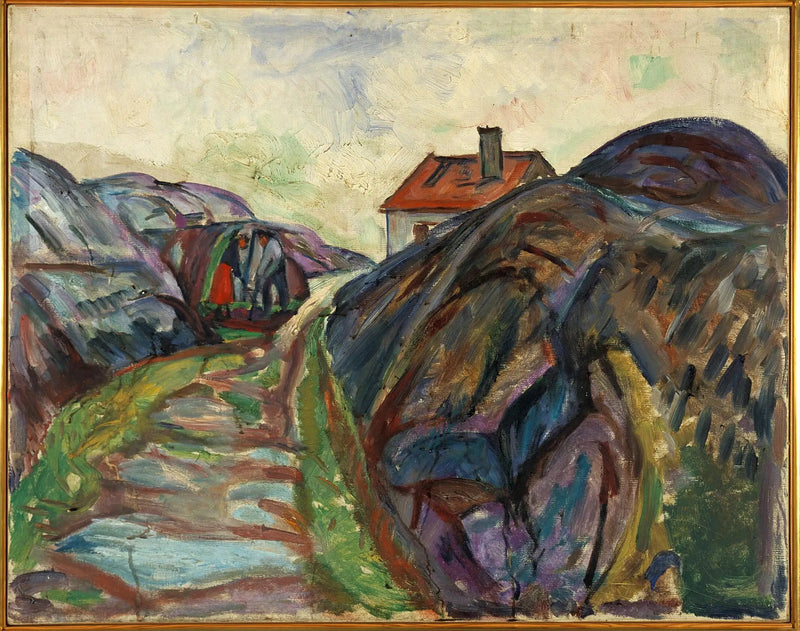 Trabajo de primavera en los Skerries - Edvard Munch