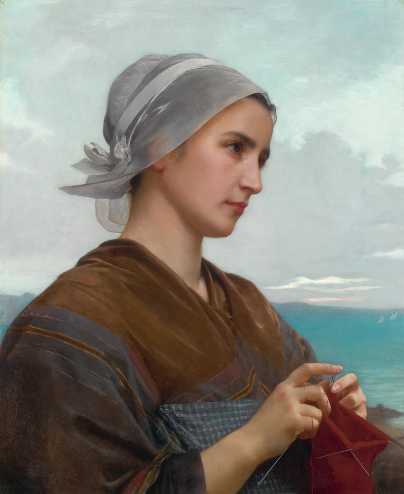 Tricoteuse Bretona - Bouguereau