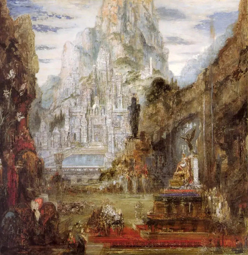 Triunfo de Alejandro Magno - Gustave Moreau