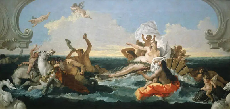 Triunfo de Amphitrite - Giovanni Battista Tiepolo