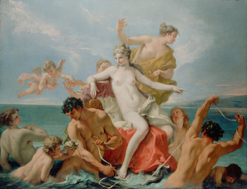 Triunfo de Venus Marina - Sebastiano Ricci