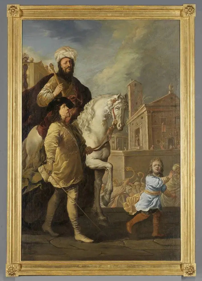 Triunfo de Mardoqueo - Rembrandt