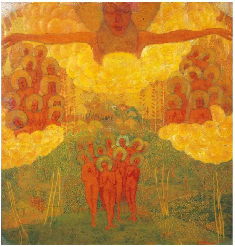 Triunfo del cielo - Kazimir Malevich