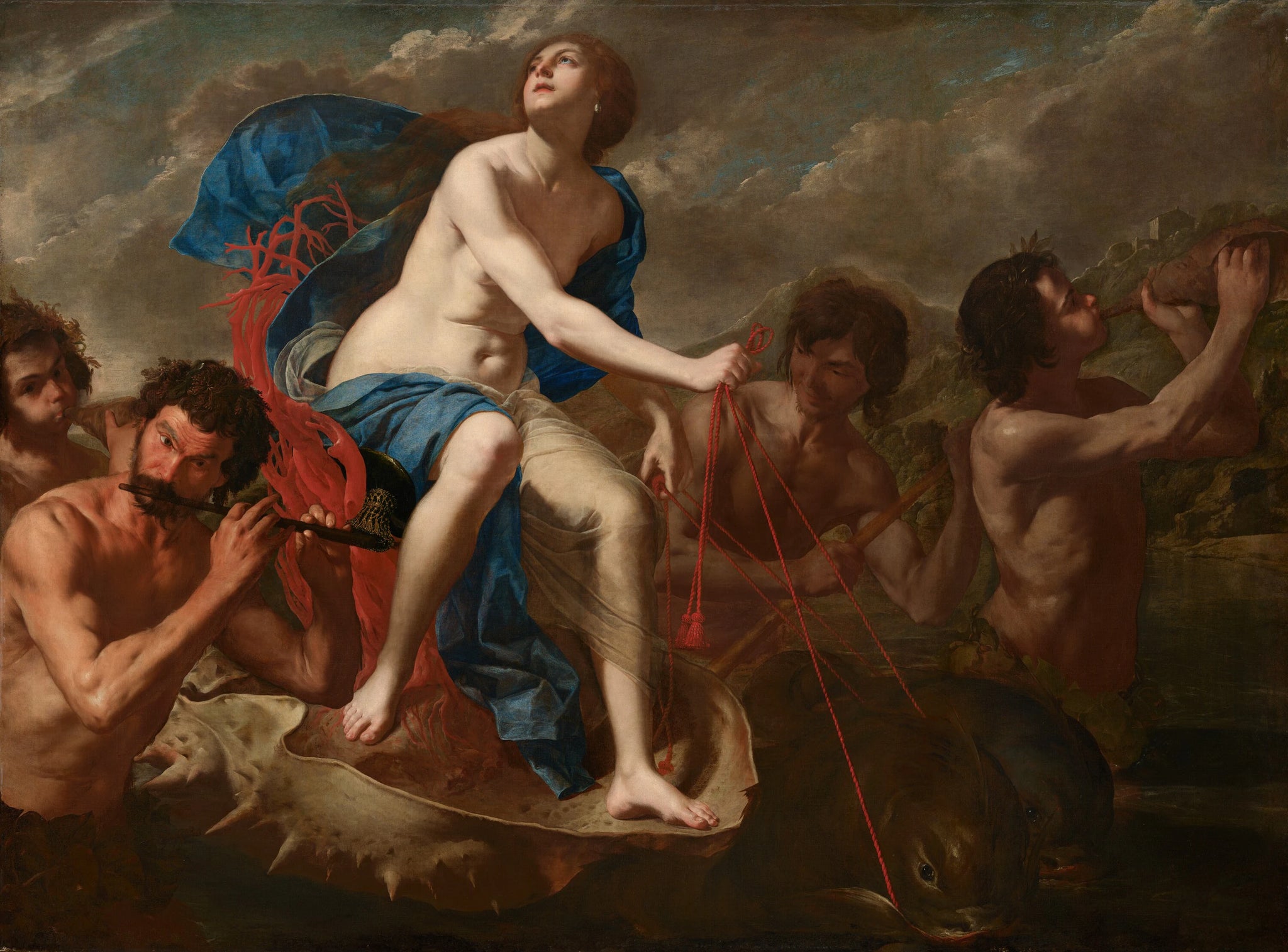Le Triomphe de Galatée - Bernardo Cavallino