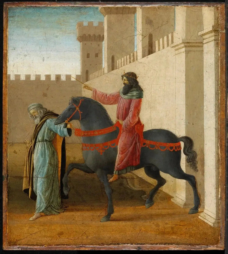 El Triunfo de Mardoqueo - Sandro Botticelli