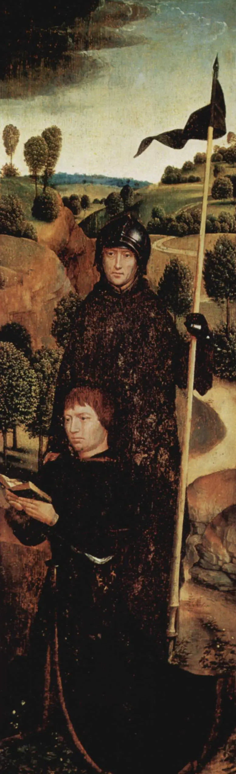 Tríptico de Jan Crabbe. Ala derecha - Hans Memling