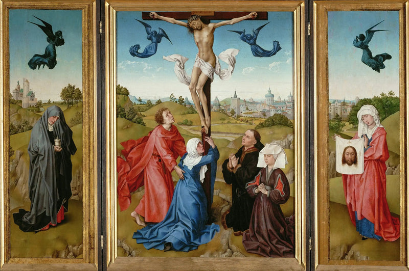 Tríptico de la Crucifixión - Rogier van der Weyden
