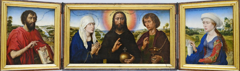 Tríptico de la familia Braque - Rogier van der Weyden