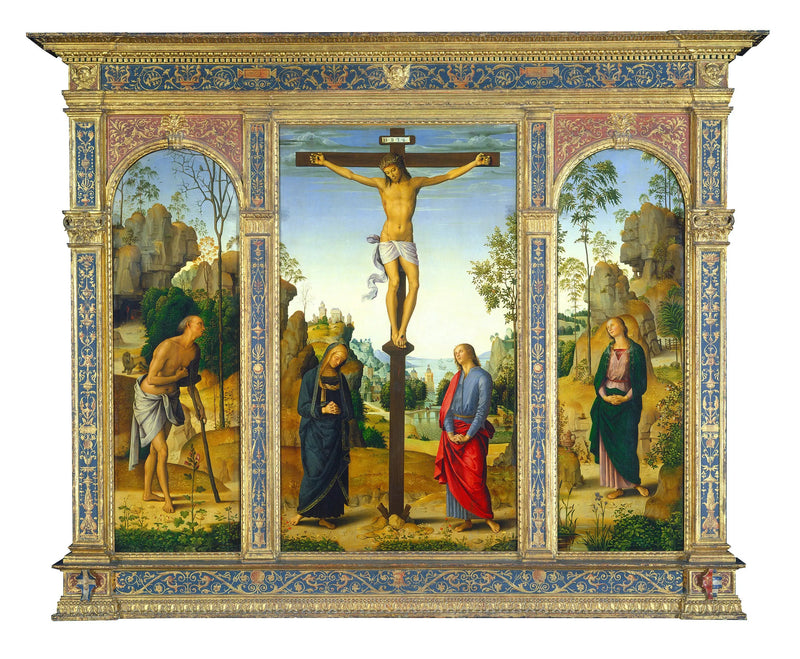 Tríptico Galitzin - Pietro Perugino