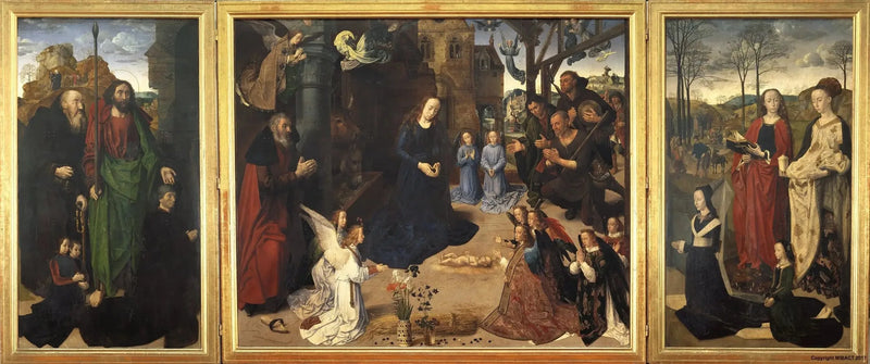 Tríptico Portinari - Hugo van der Goes