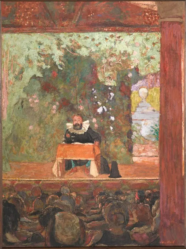 Tristan Bernard conférencier - Édouard Vuillard - Alpha Reproduction