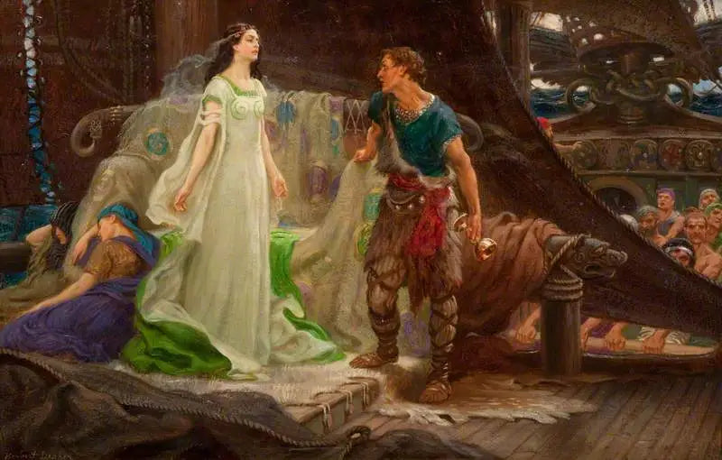 Tristan y Iseult - Herbert Draper