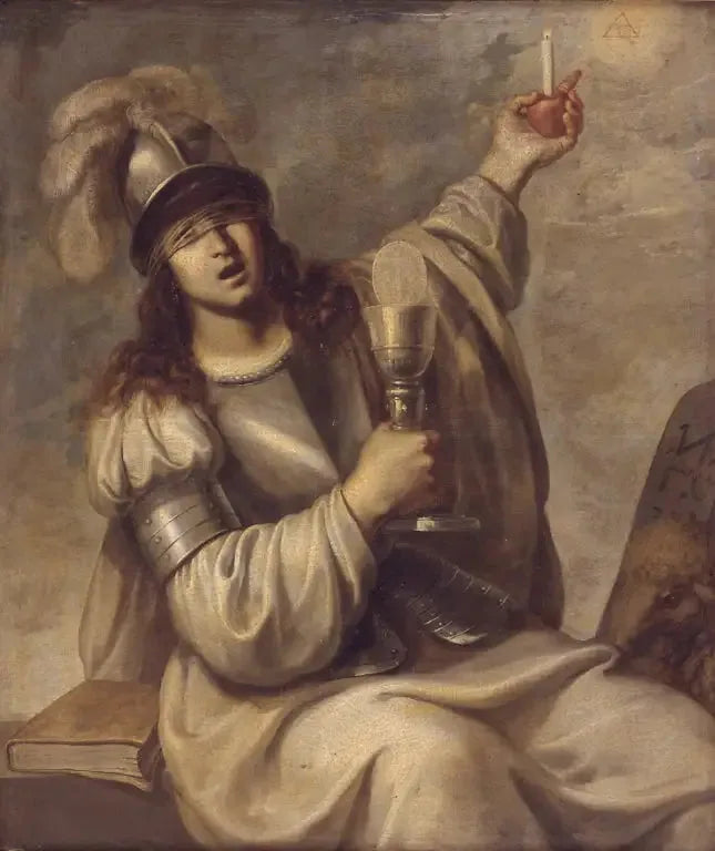 Troen. Figura femenina alegórica - Guido Reni