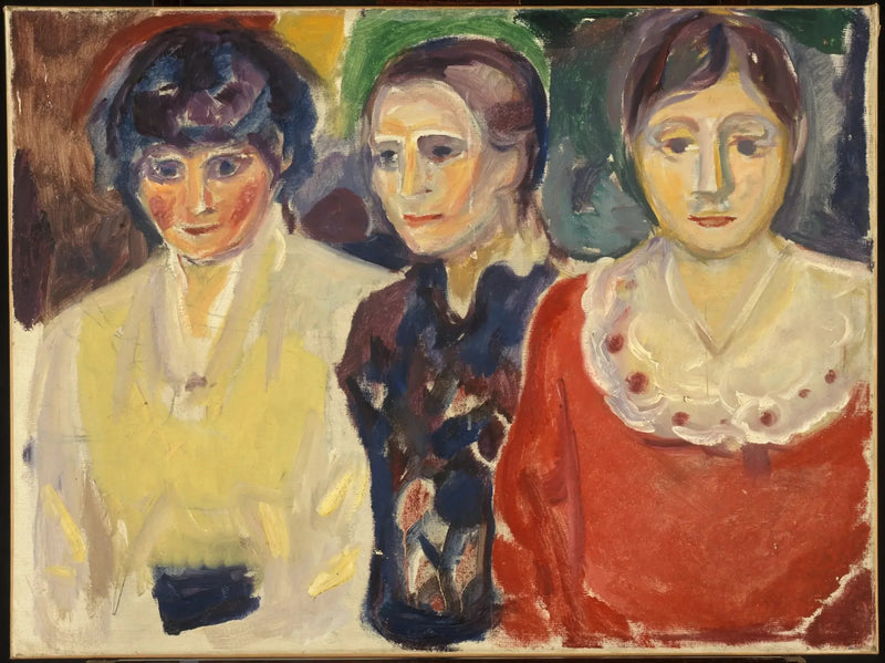Tres Mujeres - Edvard Munch