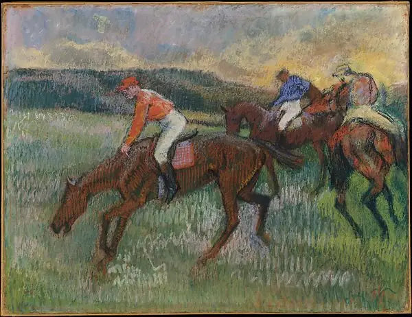 Tres Jinetes - Edgar Degas