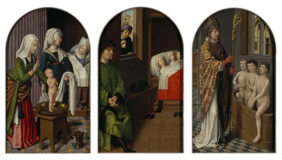 Trois légendes de saint Nicolas - Gérard David - Alpha Reproduction