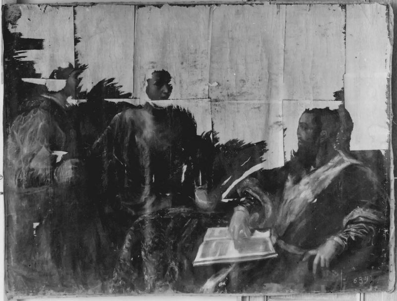 Tres personajes - Paul Véronèse