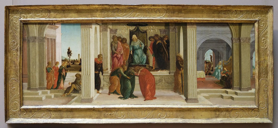 Tres escenas de la historia de Ester - Sandro Botticelli