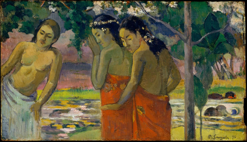 Tres Tahitianas - Paul Gauguin
