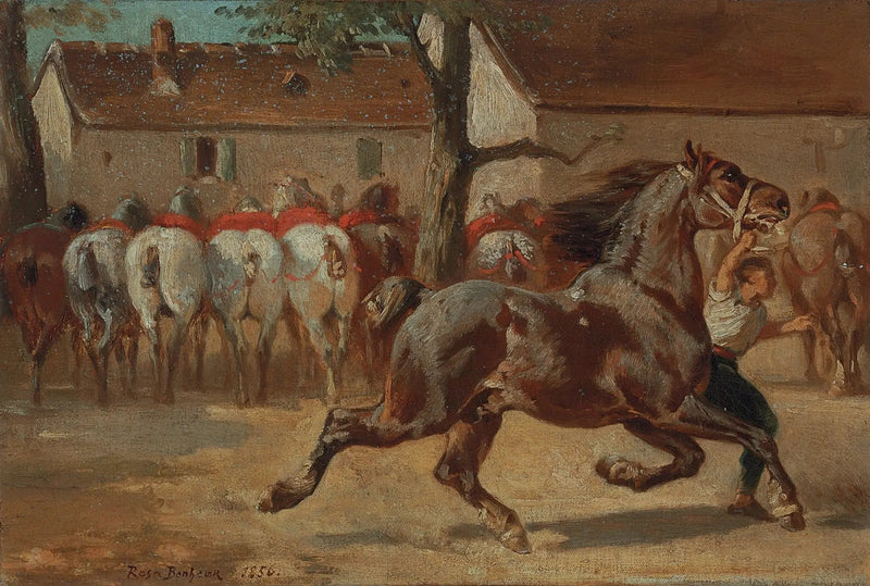 Trotar un caballo - Rosa Bonheur
