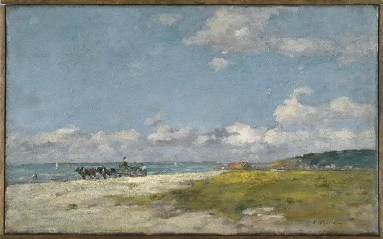 Trouville, La Playa - Eugène Boudin
