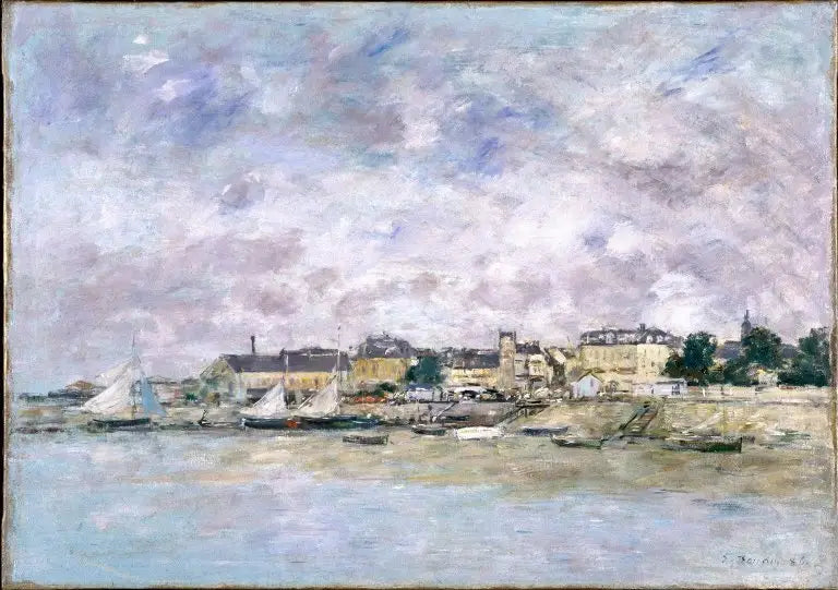 Trouville, el Puerto - Eugène Boudin