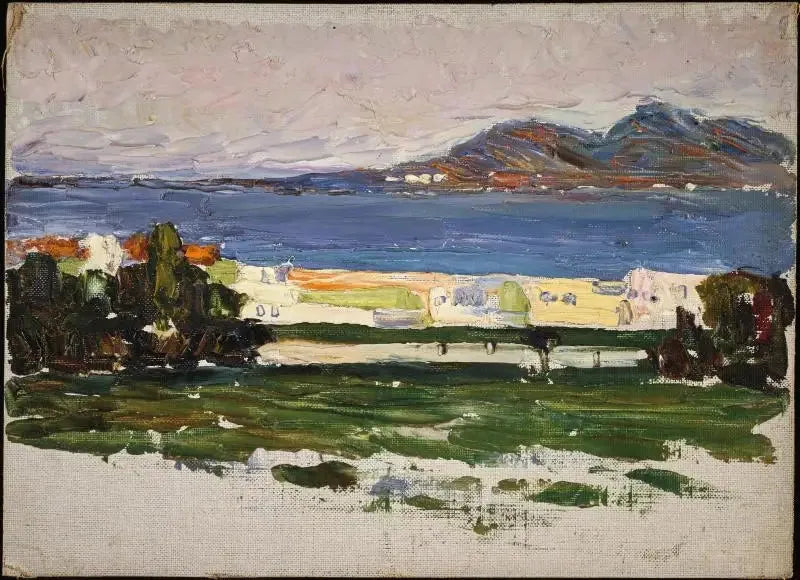 Túnez, la bahía - Vassily Kandinsky