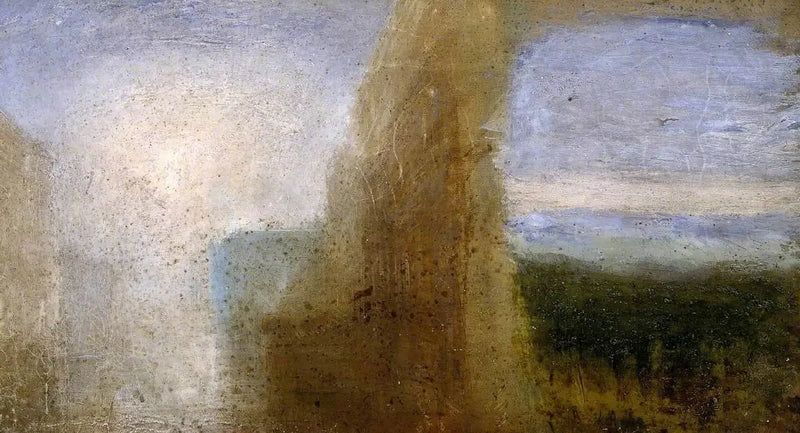 Dos Composiciones: Un Puerto Claudiano y un Paisaje Abierto - J. M. W. Turner