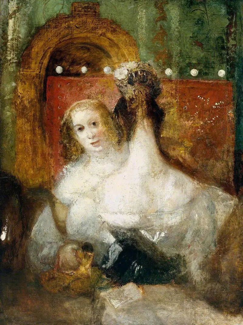 Dos mujeres con una carta - J. M. W. Turner