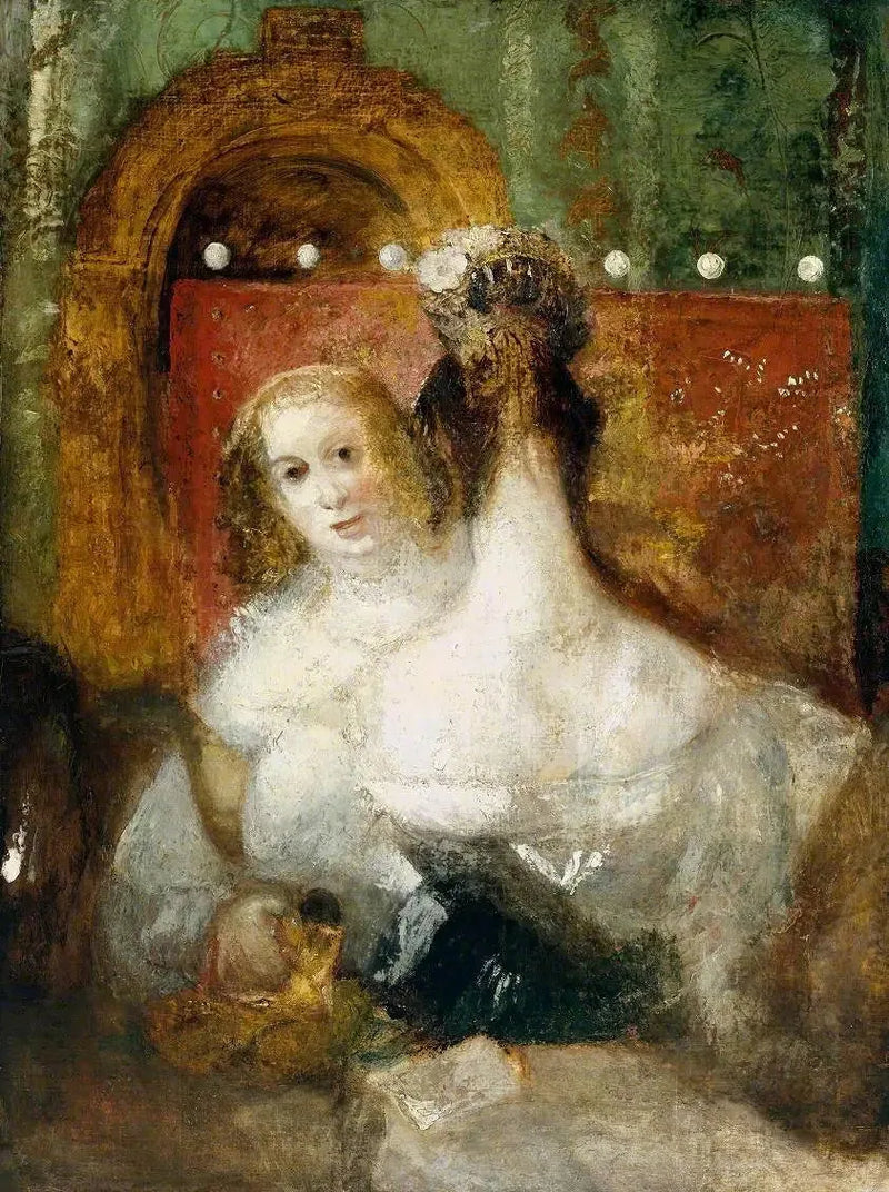 Dos mujeres con una carta - J. M. W. Turner