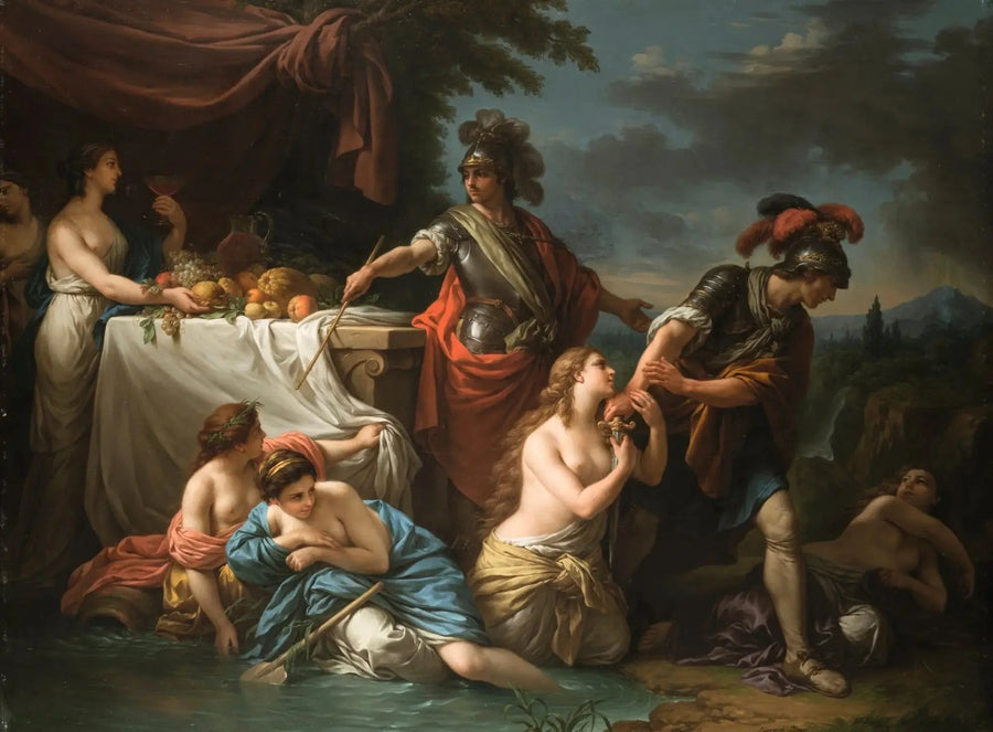 Ubalde y el caballero danés - Louis Jean François Lagrenée